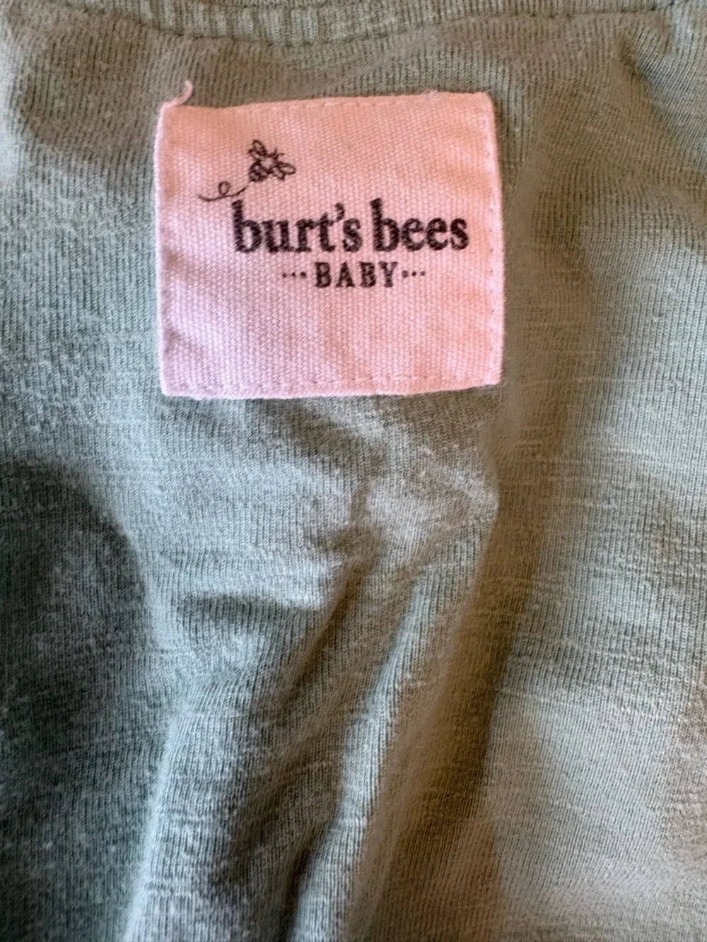 Burts Bees Baby comfortable sage
